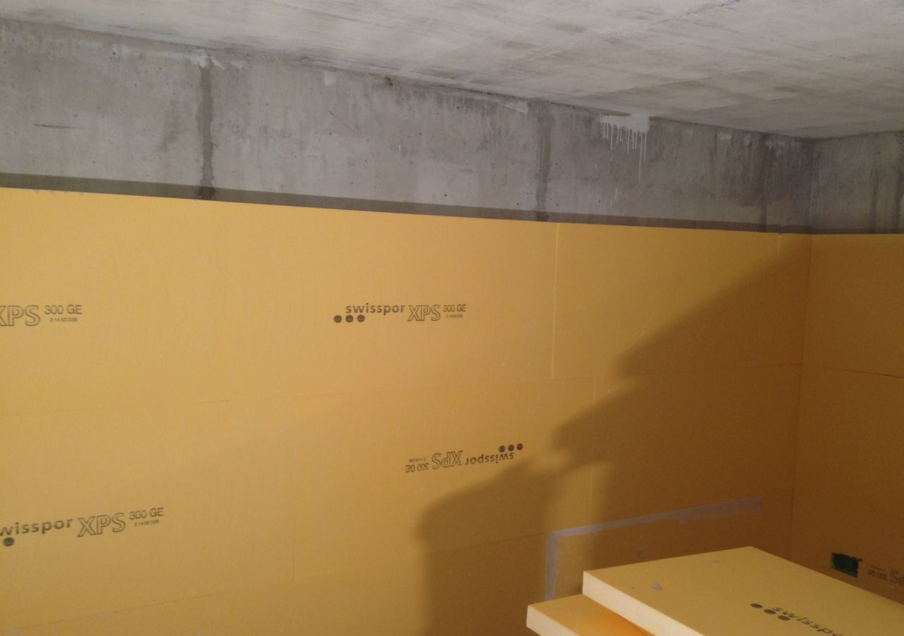 Kellerausbau: Isolierung, Schänis, Foto 1