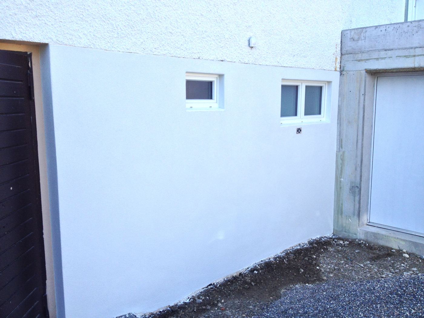 Balkonfassade und Fassadenflick, Umbau Volketswil, Foto 3